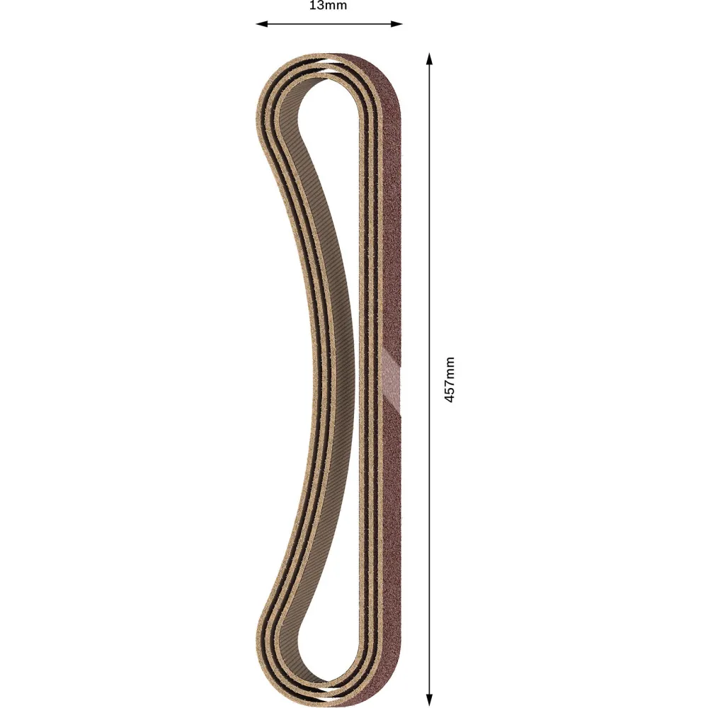 Bosch PRO X440 Schleifband 13 x 457 mm 60 - 2608606204