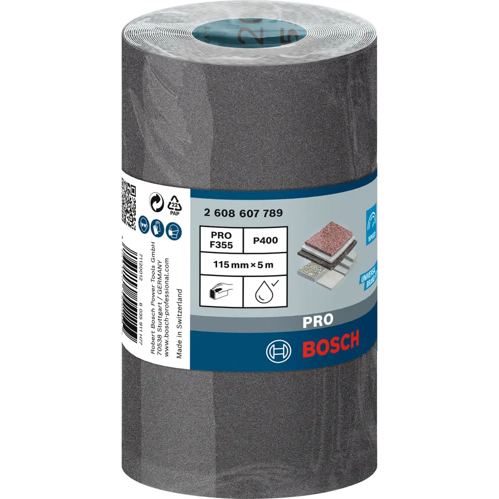 Bosch PRO C355 Schleifrolle 115 mm 5 m 400 - 2608607789