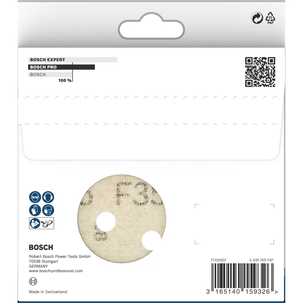 Bosch PRO F355 Schleifblatt 115 mm 1200 - 2608605114