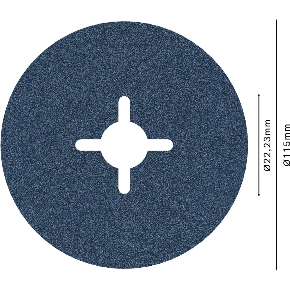 Bosch PRO R574 Fiberscheibe 115 mm G120 - 2608606730