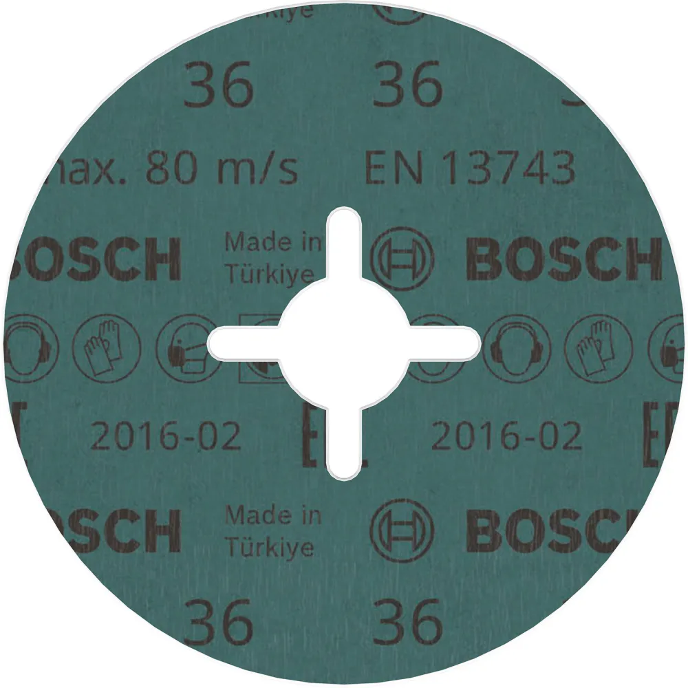 Bosch PRO R574 Fiberscheibe 115 mm G36 - 2608607254
