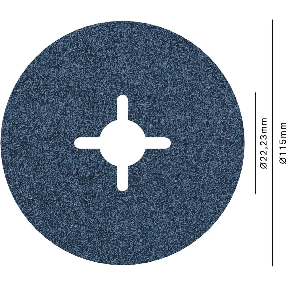 Bosch PRO R574 Fiberscheibe 115 mm G60 - 2608606727