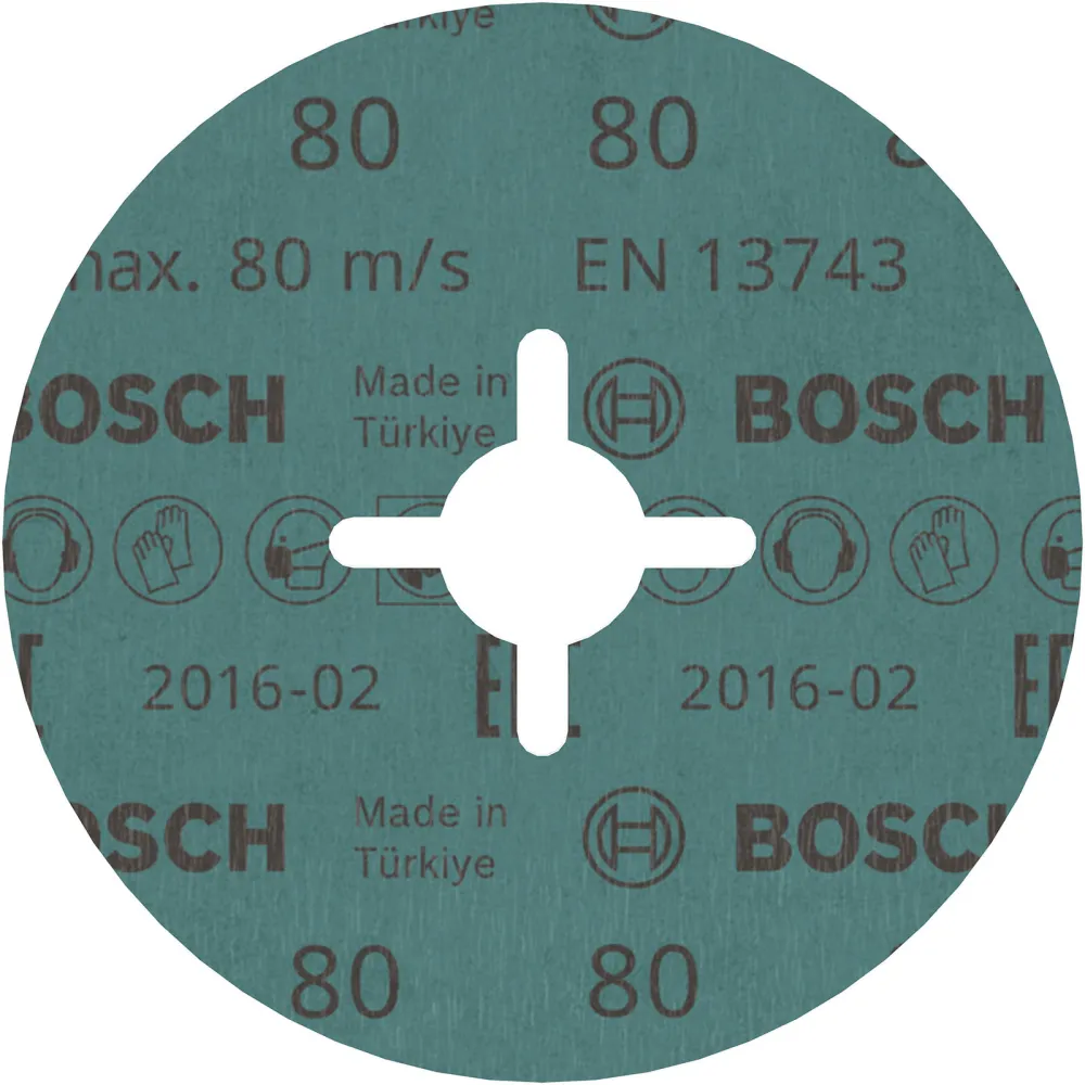 Bosch PRO R574 Fiberscheibe 115 mm G80 - 2608606728