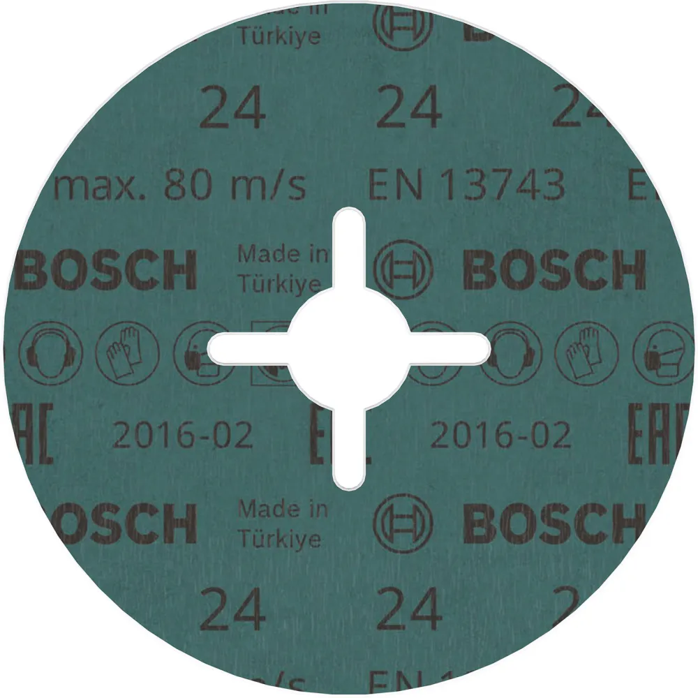 Bosch PRO R574 Fiberscheibe 125 mm G24 - 2608606731