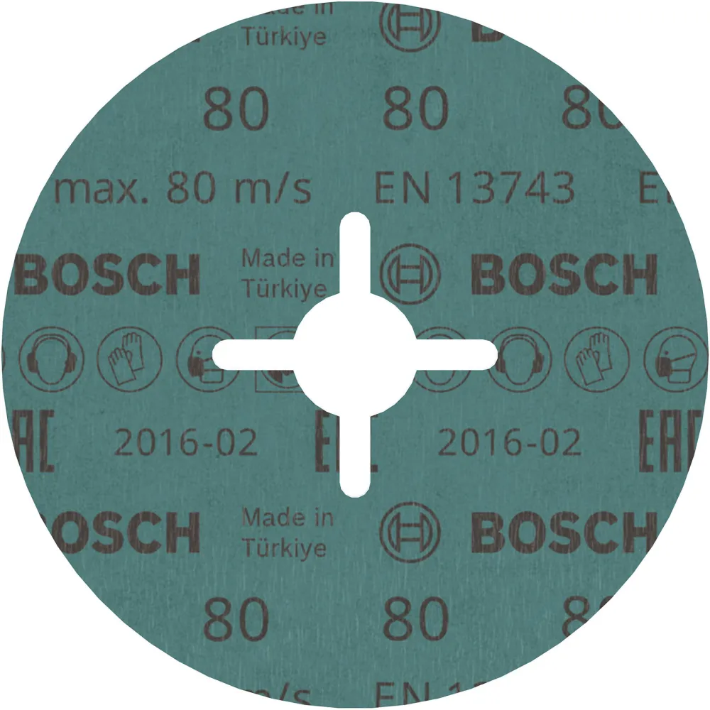 Bosch PRO R574 Fiberscheibe 125 mm G80 - 2608606734