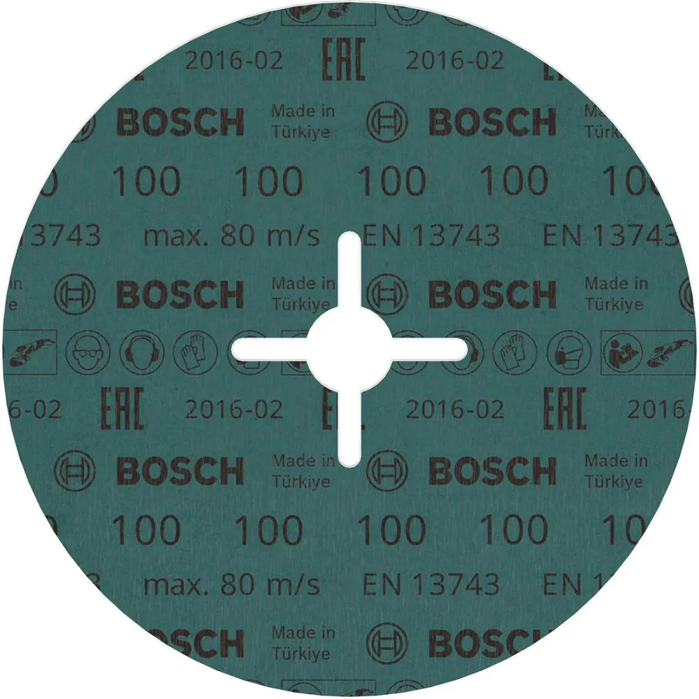 Bosch PRO R574 Fiberscheibe 180 mm G100 - 2608606744