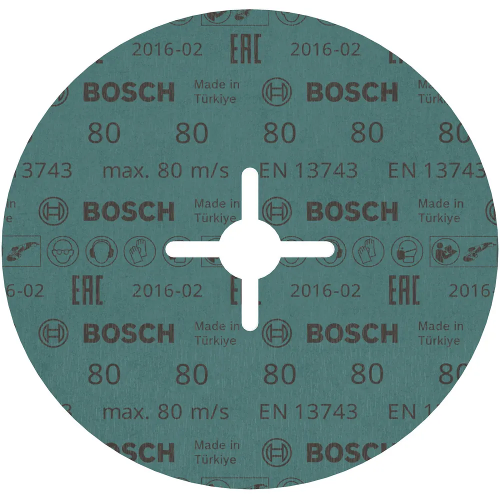 Bosch PRO R574 Fiberscheibe 180 mm G80 - 2608606743