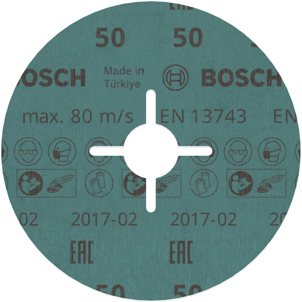 Bosch PRO R780 Fiberscheibe 125 mm G50 - 2608621611