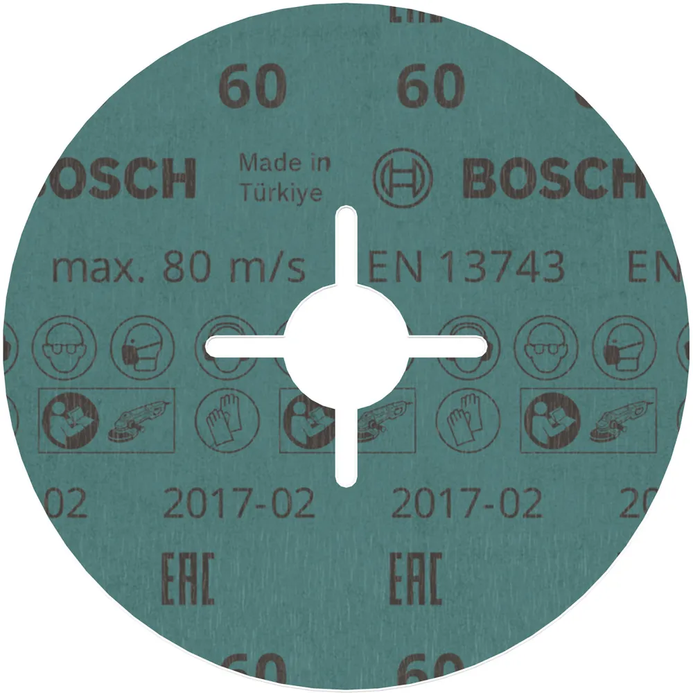Bosch PRO R780 Fiberscheibe 125 mm G60 - 2608621612