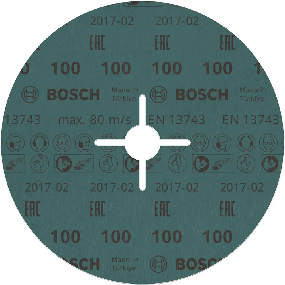 Bosch PRO R780 Fiberscheibe 180 mm G100 - 2608621620
