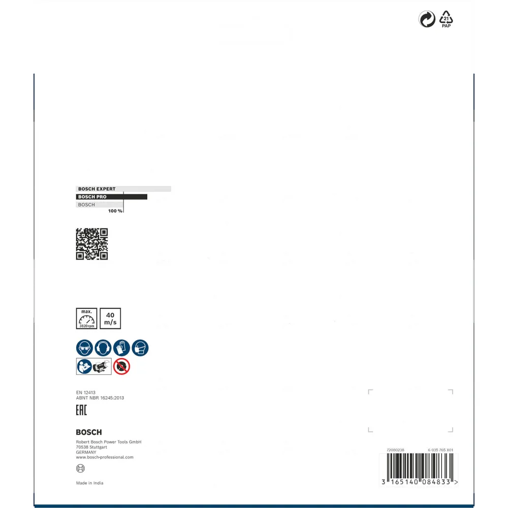 Bosch PRO Steel Schleifscheibe 200 x 25 x 32 mm G36 - 2608600111