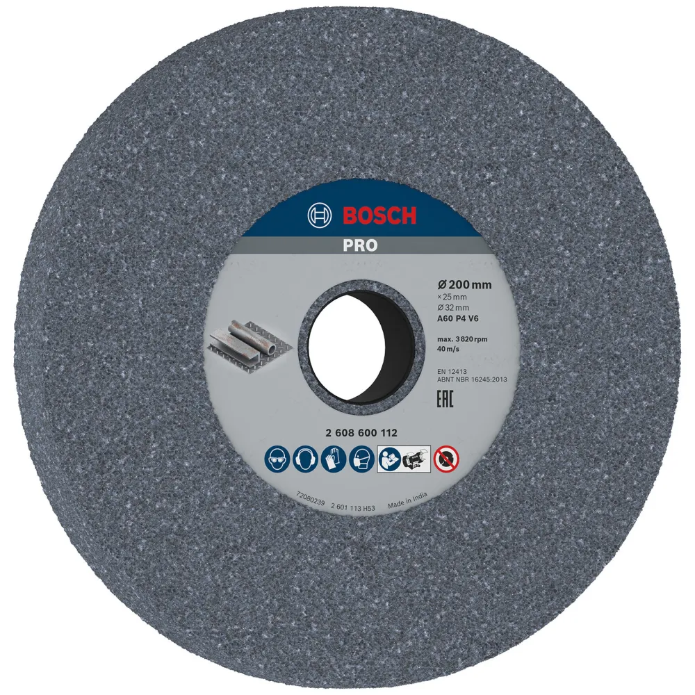 Bosch PRO Steel Schleifscheibe 200 x 25 x 32 mm G60 - 2608600112