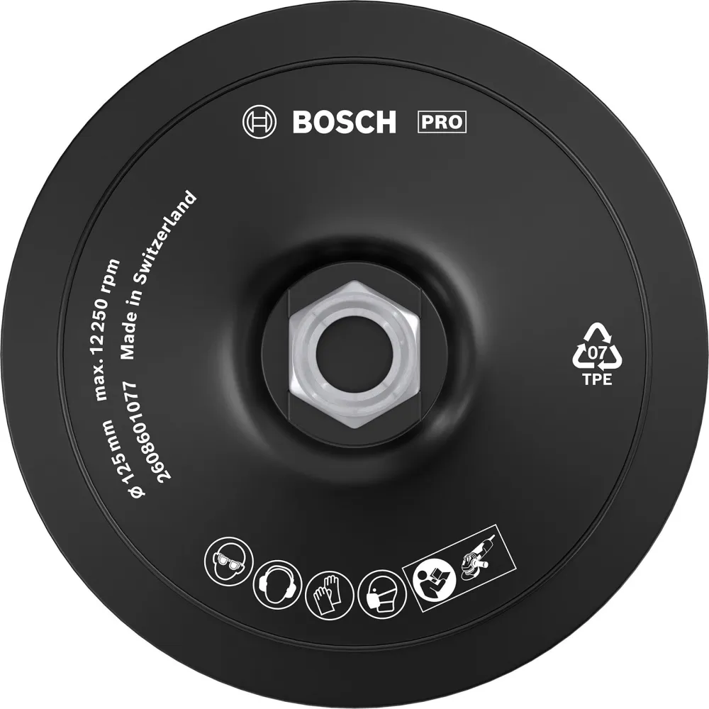 Bosch PRO Backing Pad 125 mm M14 Klettverschluss - 2608601077