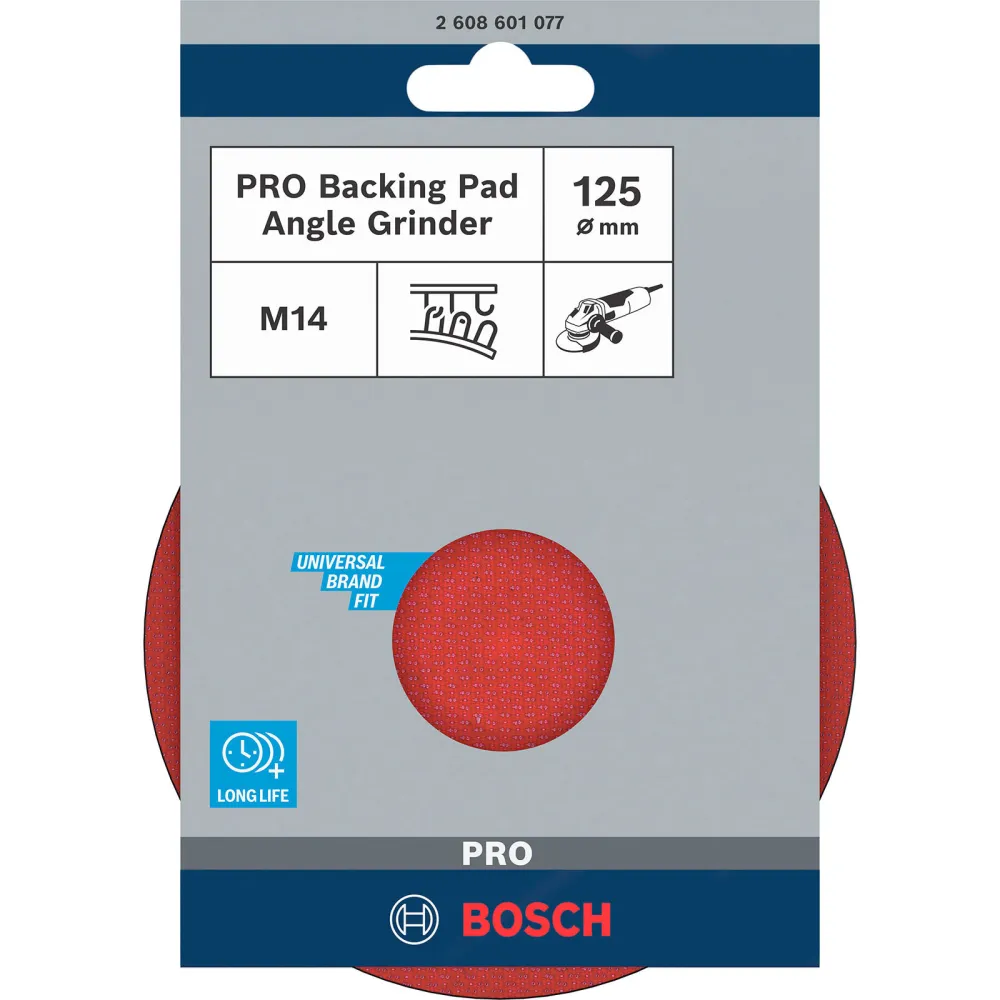 Bosch PRO Backing Pad 125 mm M14 Klettverschluss - 2608601077