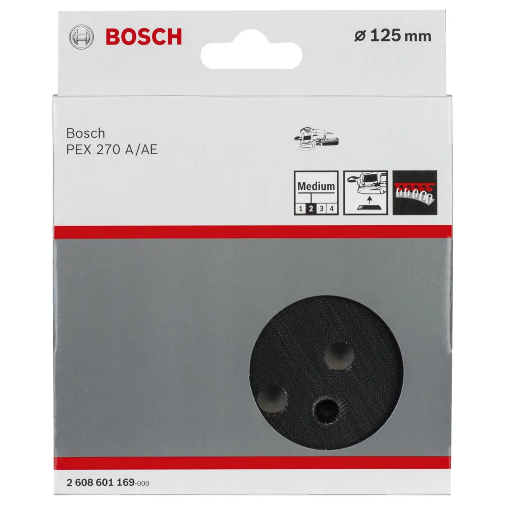 Bosch Schleifteller mittelhart Ø 125 mm - 2608601169
