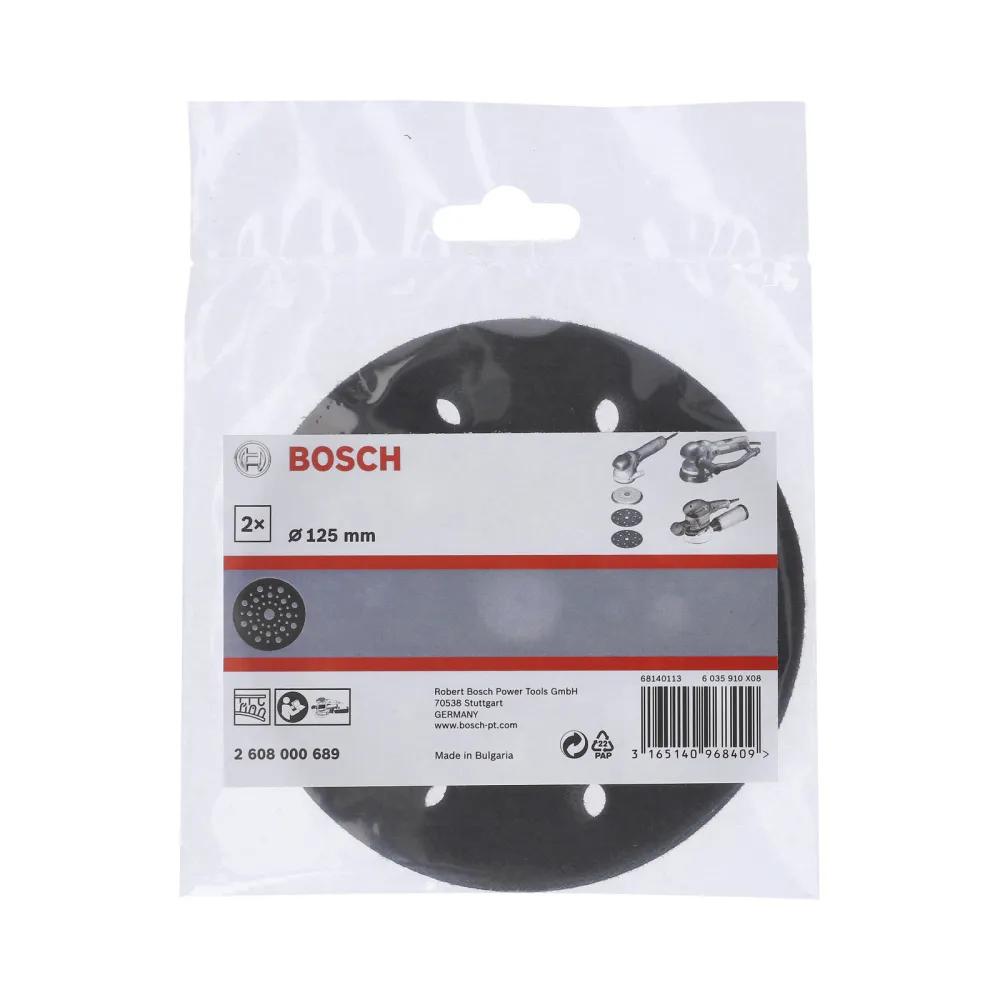 Bosch Schleiftellerschoner 125 mm für Exzenterschleifer - 2608000689
