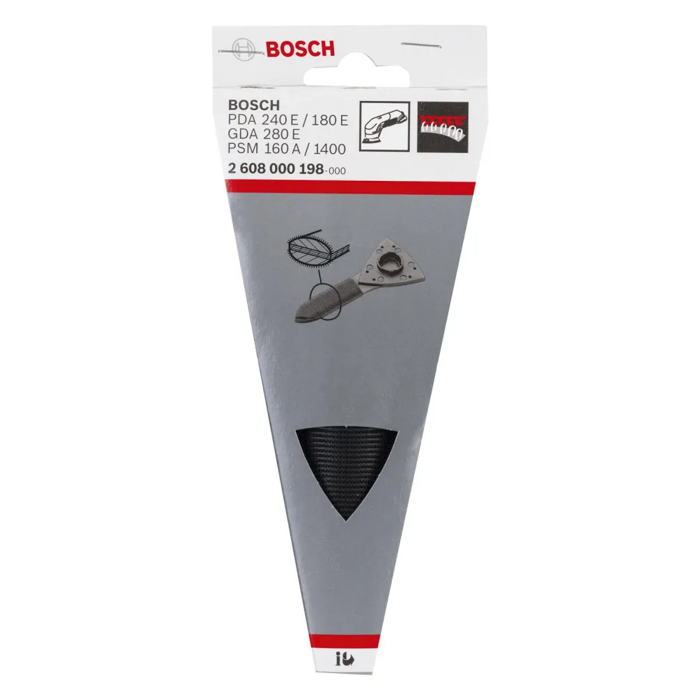 Bosch Schleifzunge oval für Bosch-Dreieckschleifer - 2608000198