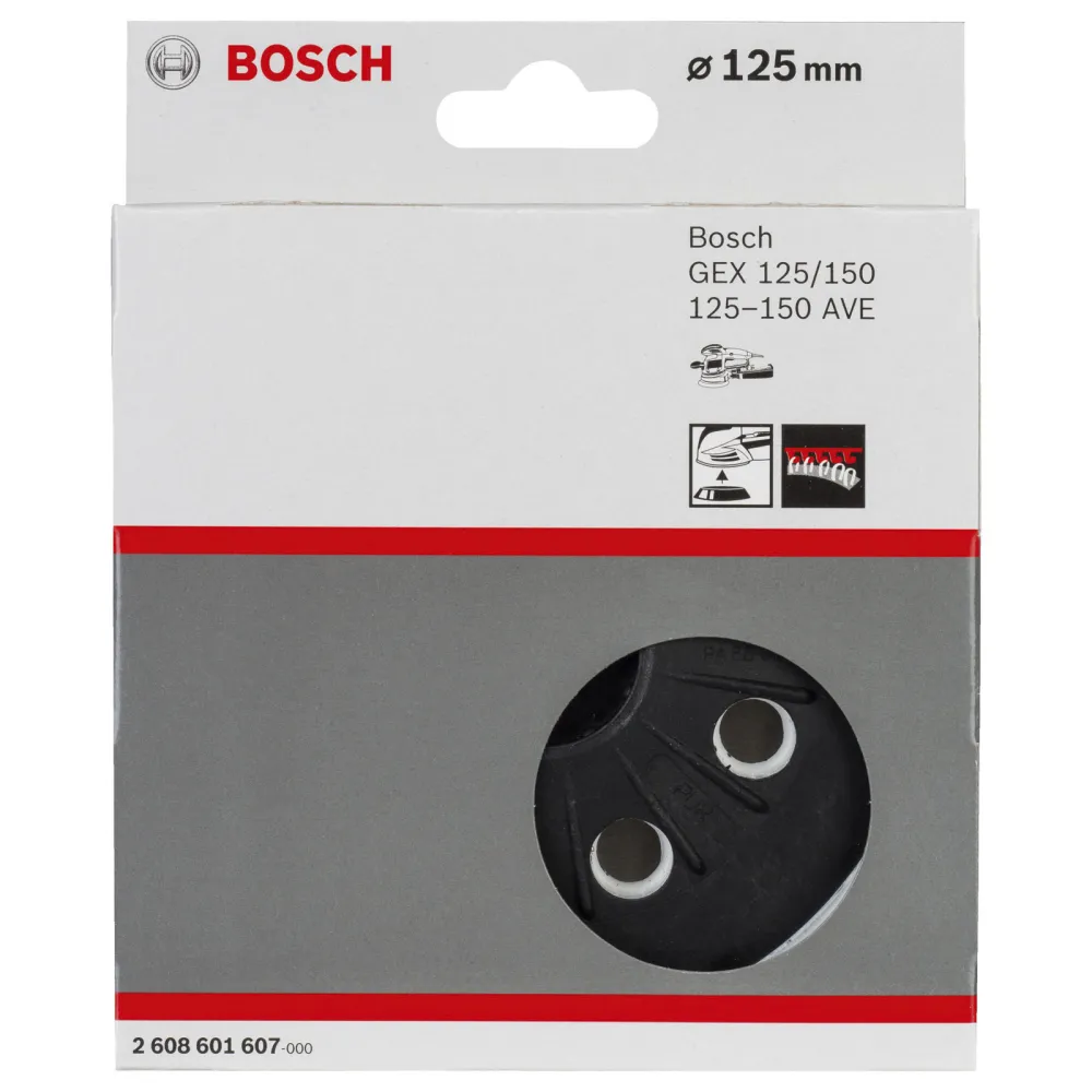 Bosch Stützteller 125 mm mittelhart - 2608601607