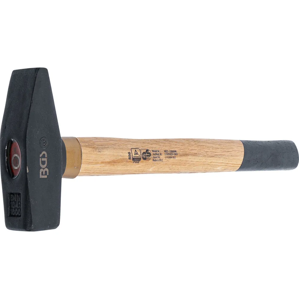 BGS Schlosserhammer Holz-Stiel DIN 1041 1.000 g - 856
