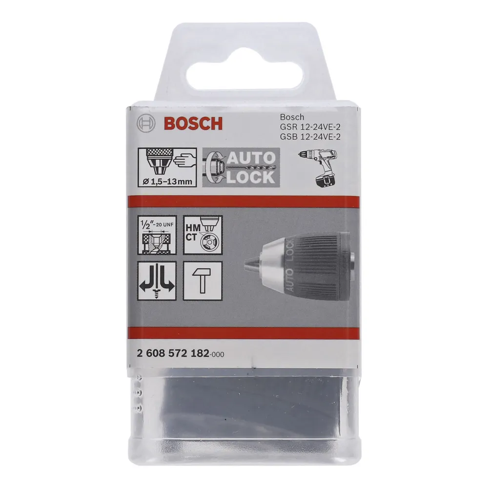 Bosch Schnellspannbohrfutter bis 13 mm, 1,5 bis 13 mm, 1/2 bis 20, Abb. Nr. 6 - 2608572182