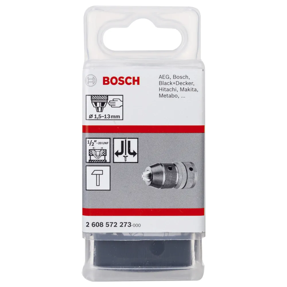 Bosch Schnellspannbohrfutter SUPRA SK 15 bis 13 mm 1/2" bis 20 - 2608572273