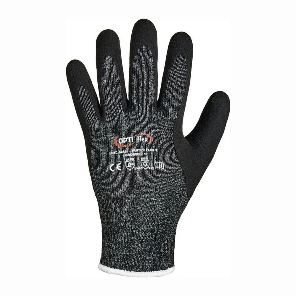 OPTIFLEX Schnittschutzhandschuhe Winter Flex 5 grau / schwarz Gr. 9 - 02485-09H