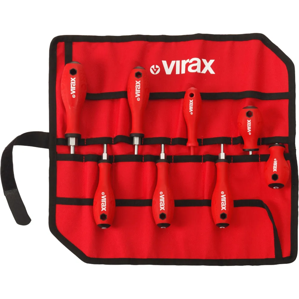 VIRAX Set mit 8 magnetischen Schraubenziehern - 341820
