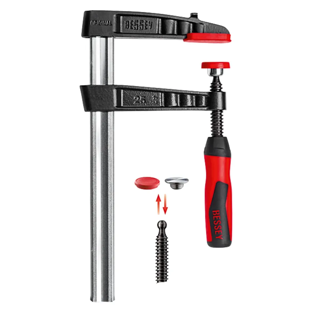 Bessey Temperguss-Schraubzwinge 400 x 140 mm - TG40S14-2K