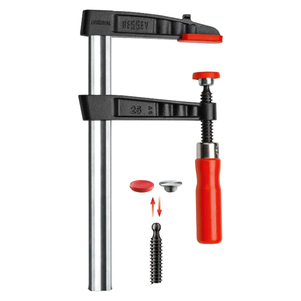 Bessey Temperguss-Schraubzwinge 400 x 175 mm - TG40