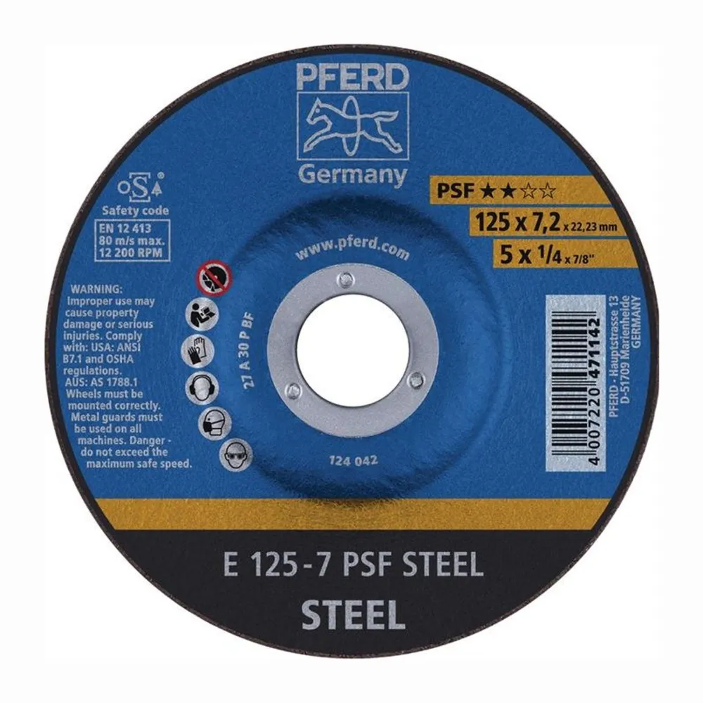 PFERD Schruppscheibe PSF STEEL D 230 x S 7,2 mm - 62023634