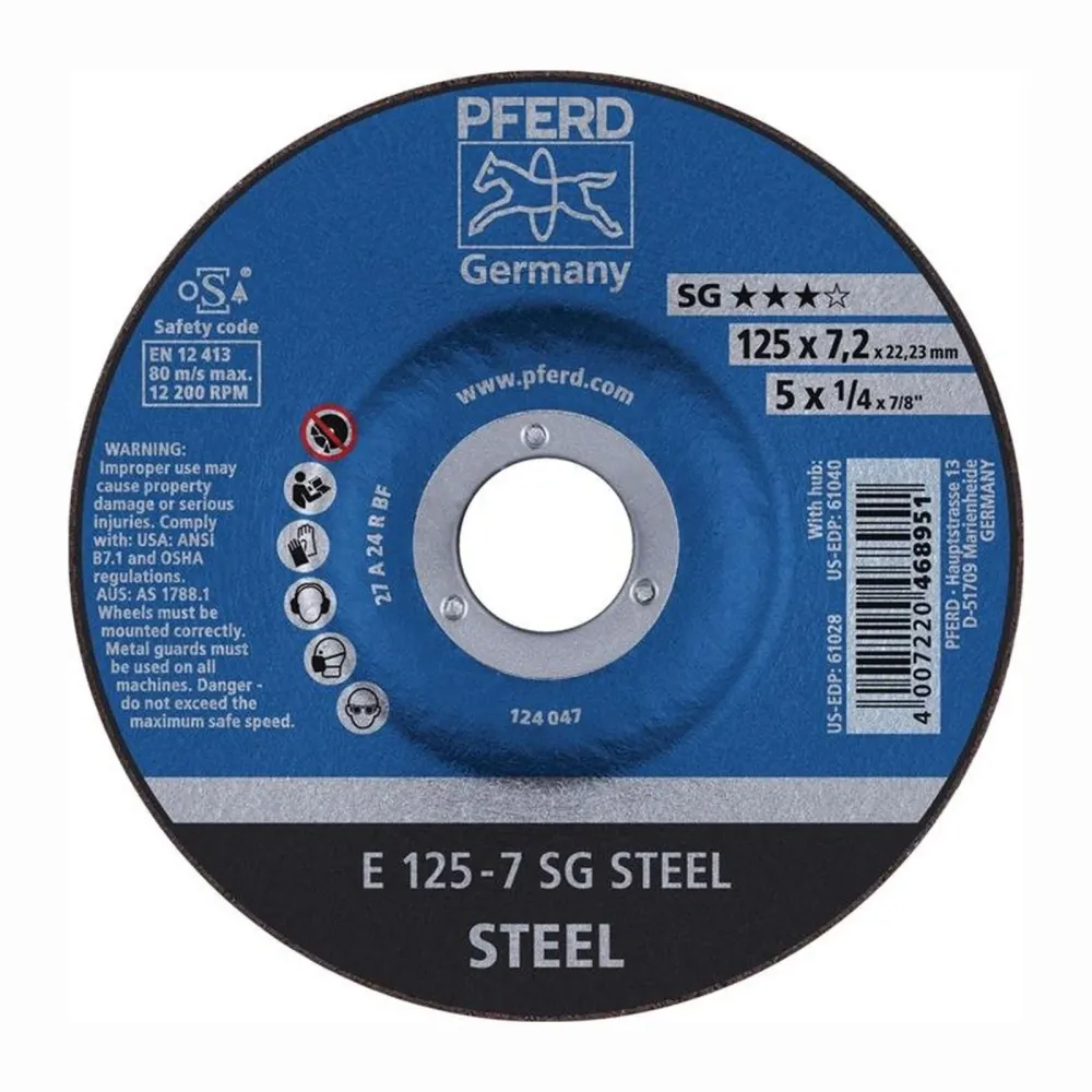 PFERD Schruppscheibe SG STEEL D 230 x S 7,2 mm - 62223626
