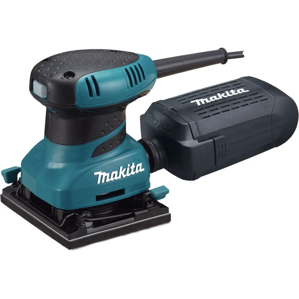 Makita BO4555J Faust-Schwingschleifer Klett 200 W im MAKPAC