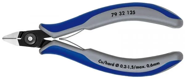 Knipex Präzisions-Elektronik-Seitenschneider 125 mm - 7932125