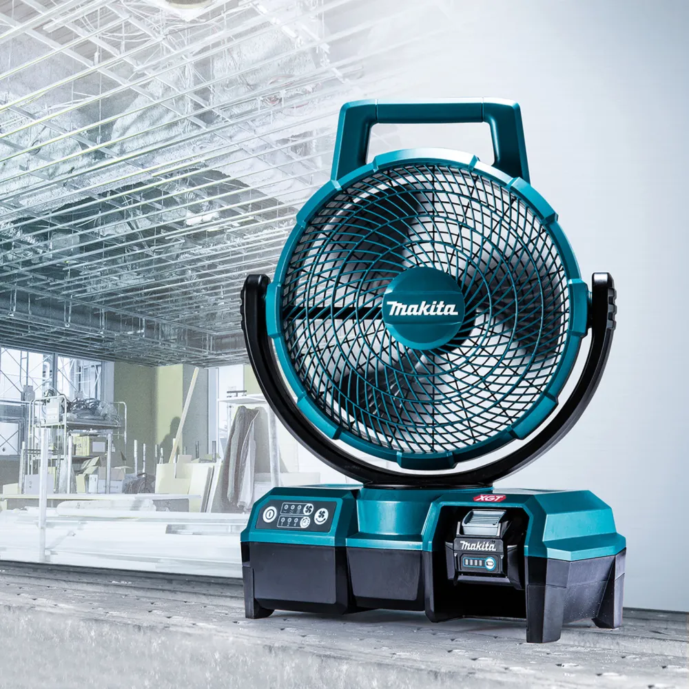 Makita CF001GZ Akku-Lüfter 40V max. 8,2 m³/min 3,16 m/s 3-stufig Solo
