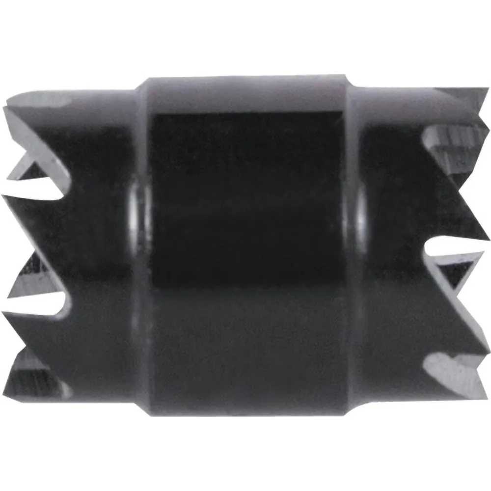 RUKO 5x Schweißpunktbohrer HSS Blank/Schwarzoxidierte Oberfläche Ø 9,6 mm - 101102