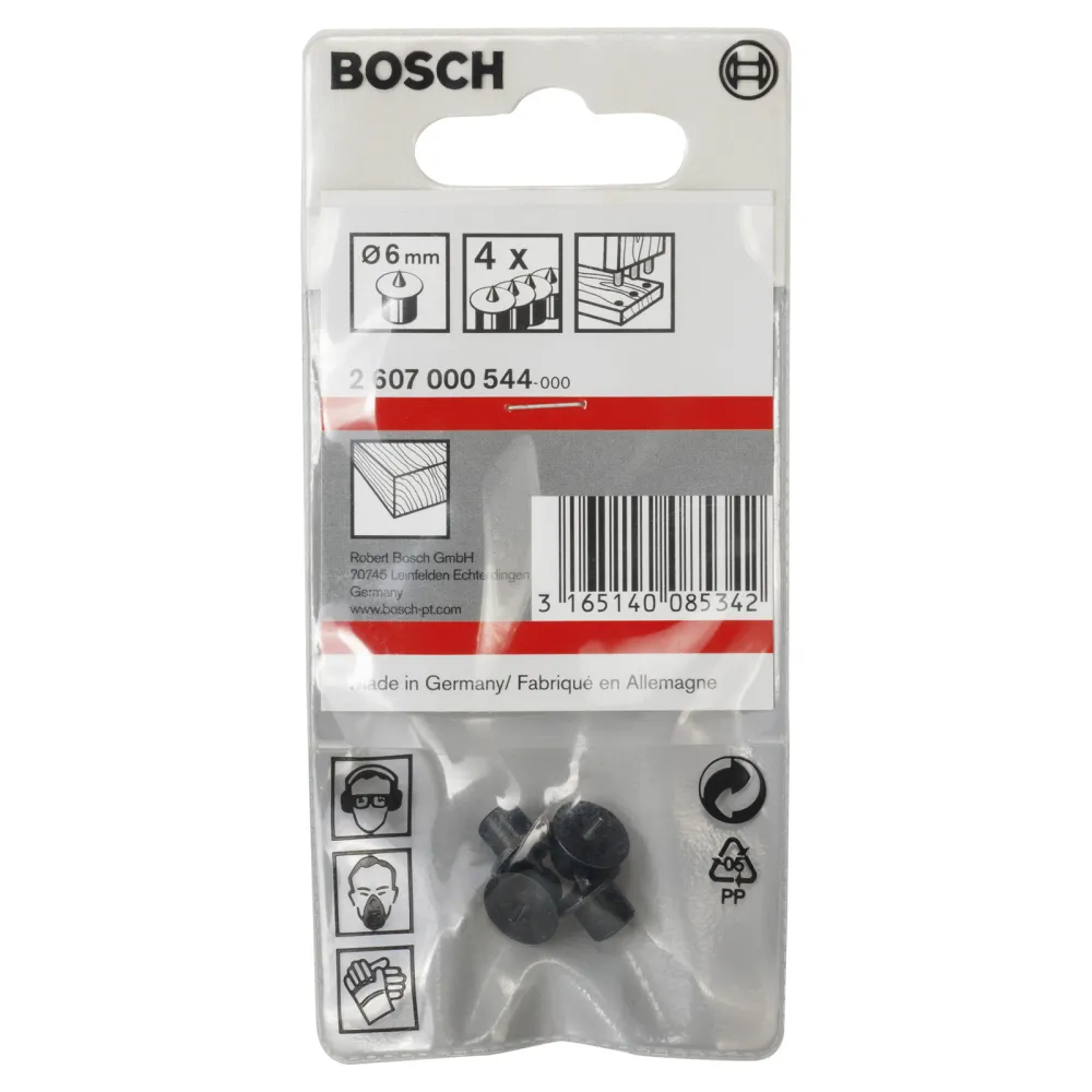Bosch Dübelsetzer-Set 4tlg. 6 mm - 2607000544