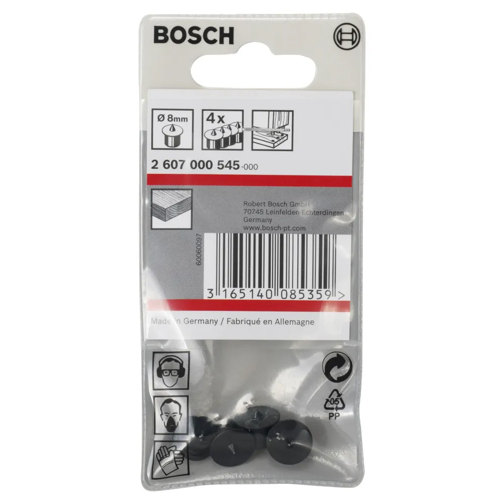 Bosch Dübelsetzer-Set 4tlg. 8 mm - 2607000545
