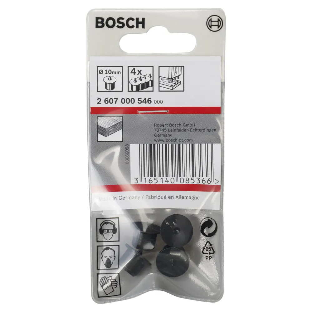 Bosch Dübelsetzer-Set 4tlg. 10 mm - 2607000546