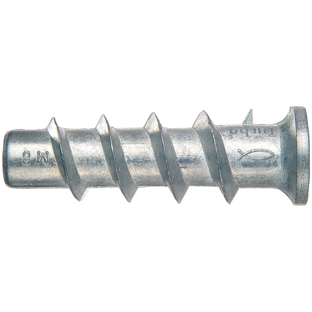Fischer 25x Turbo Porenbetonanker FTP M 6 Metall - 078415