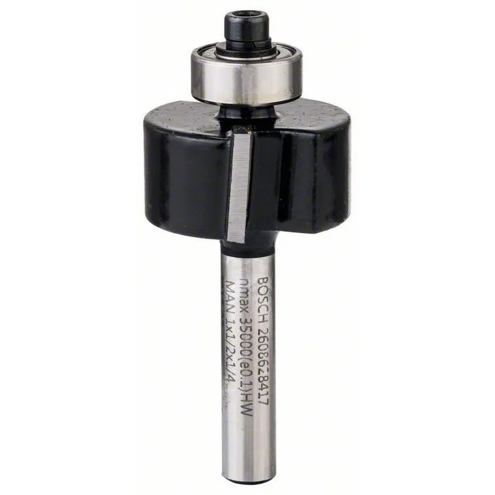 Bosch Falzfräser 1/4" Ø 25,4 mm L 12,7 mm G 54 mm - 2608628417