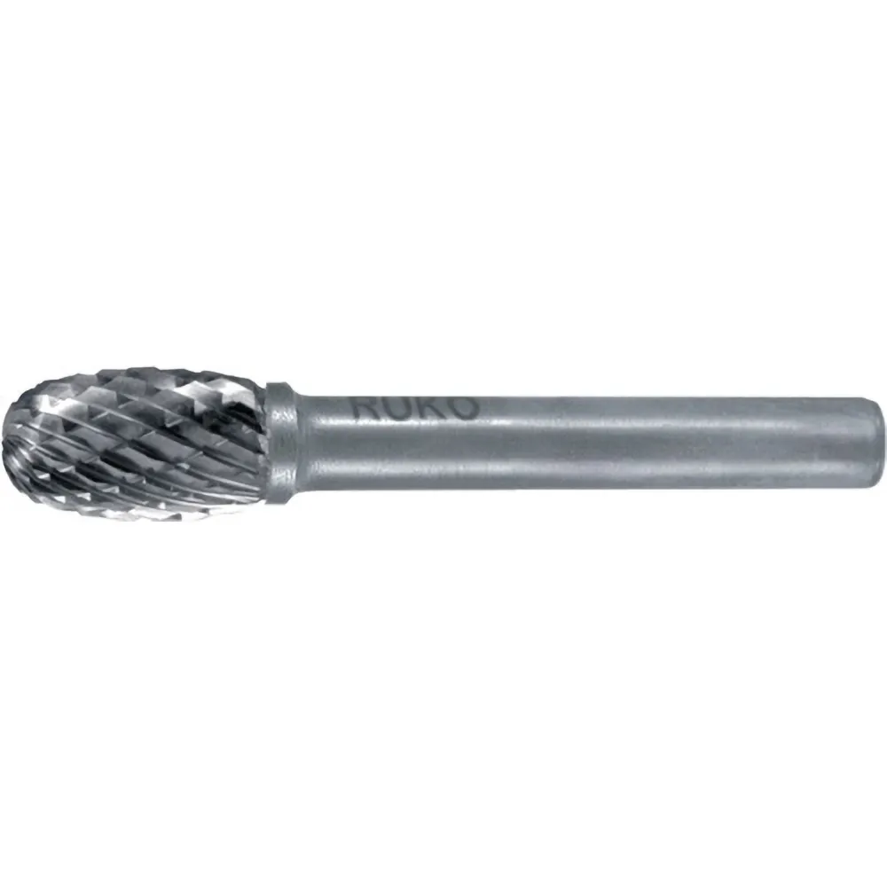 RUKO Hartmetall-Frässtift TRE Ø 6 mm Kopflänge 10 mm Schaft-Ø 6 mm Verzahnung KVZ 4 - 116211