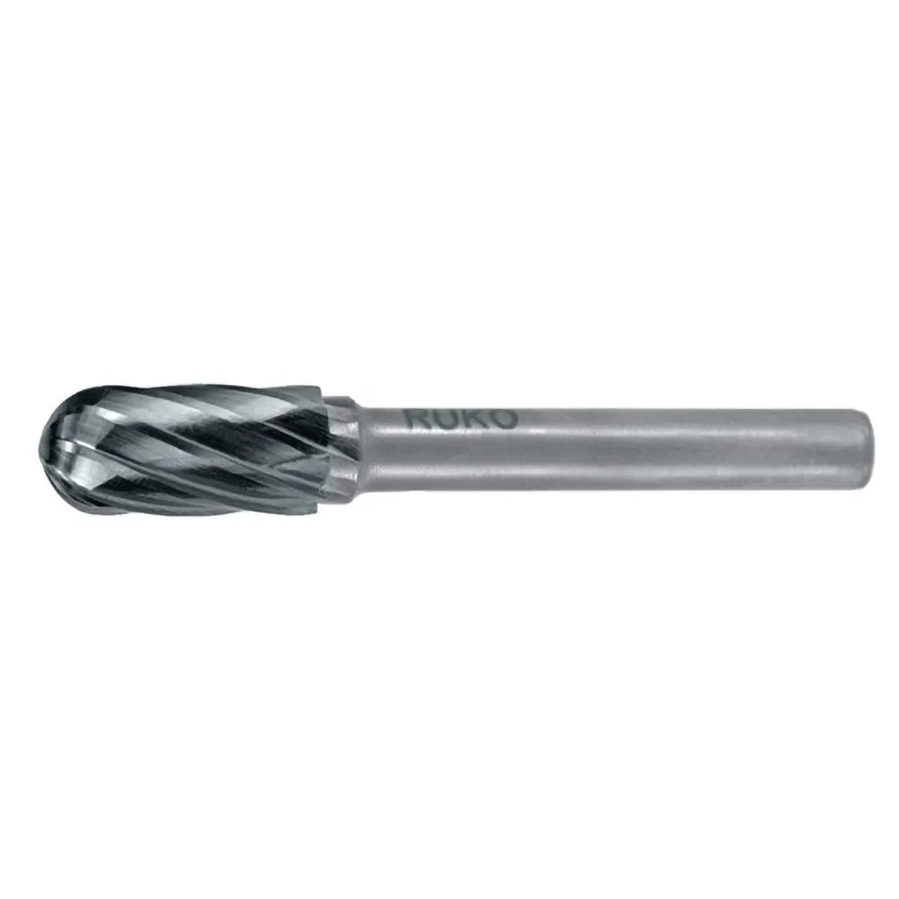 RUKO Hartmetall-Frässtift WRC Ø 6 mm Kopflänge 18 mm Schaft-Ø 6 mm Verzahnung Alu - 116020A