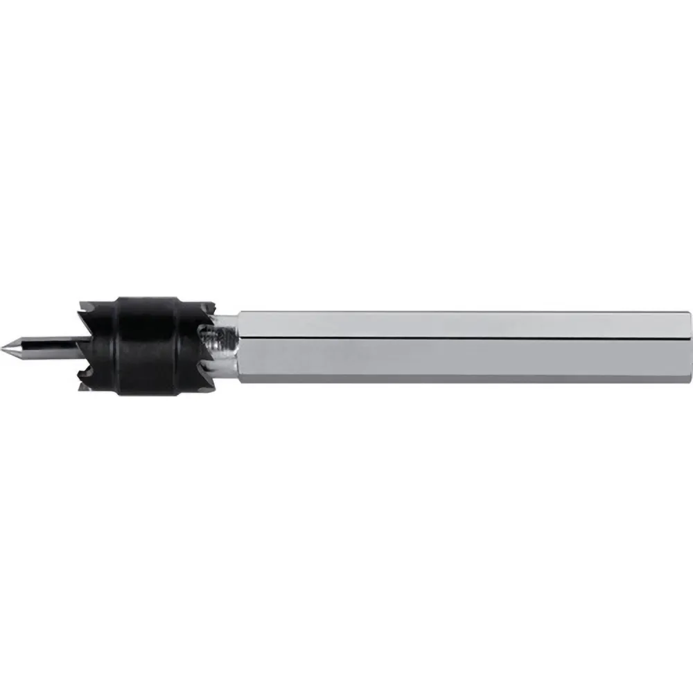 RUKO Schweißpunktfräser Ø 9,6 x 72 mm HSS blank / schwarzoxidierte Oberfläche - 101101