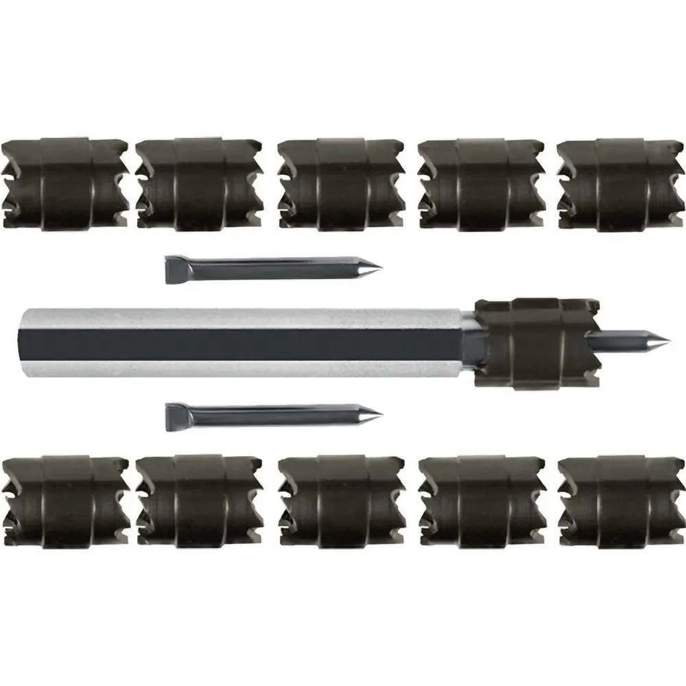 RUKO Schweißpunktfräsersatz Ø 10 mm HSS-G 13tlg. - 101104
