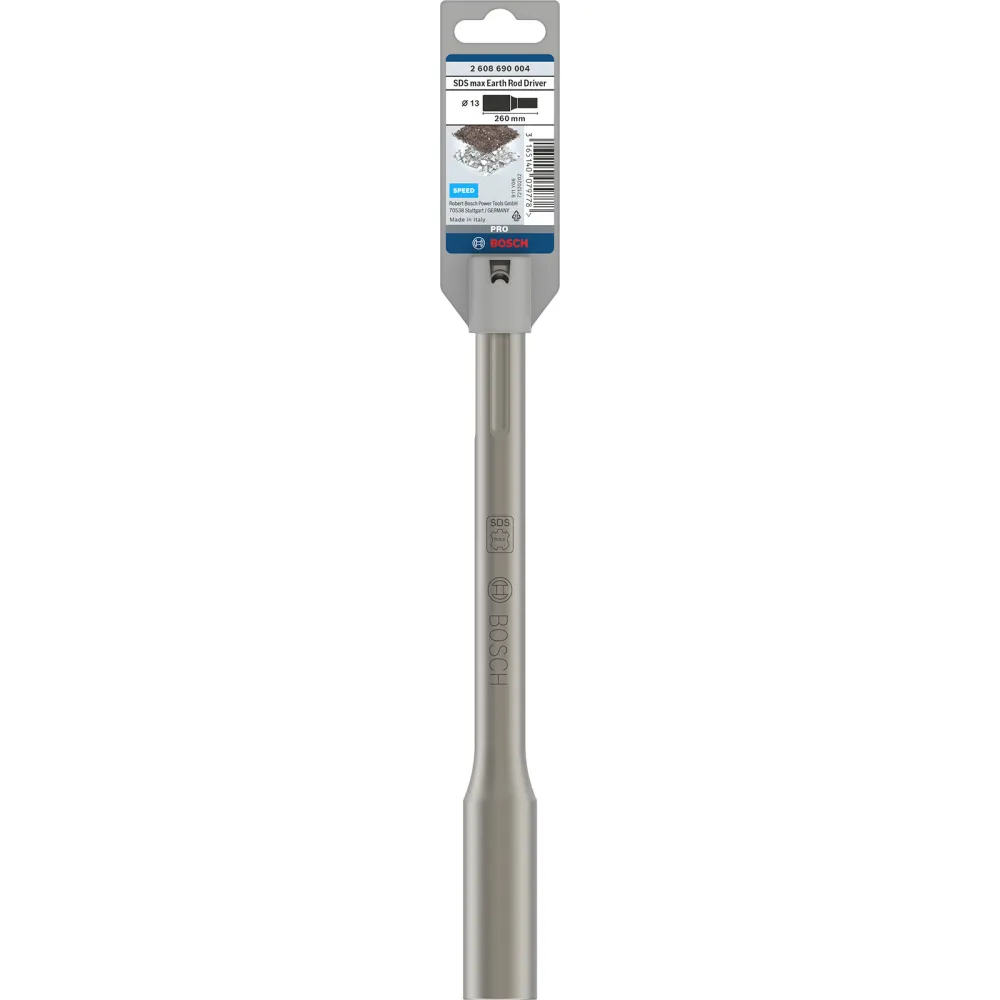 Bosch PRO SDS max Earth Rod Driver 13 x 260 mm - 2608690004