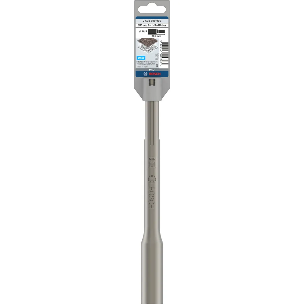Bosch PRO SDS max Earth Rod Driver 16,5 x 260 mm - 2608690005