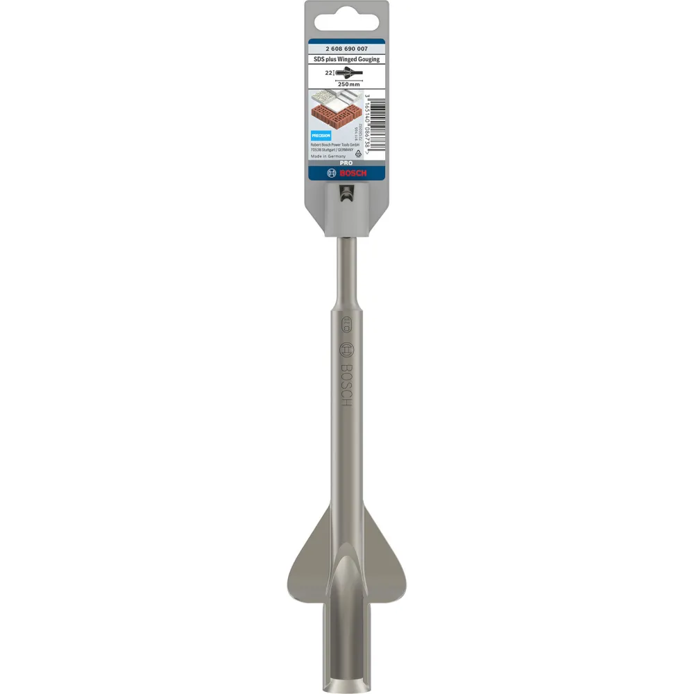 Bosch PRO SDS plus Winged Gouging Meißel 22 x 250 mm - 2608690007