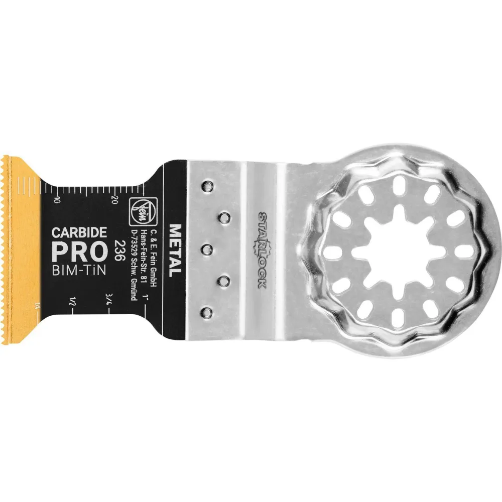 Fein 50x E-Cut Carbide Pro Sägeblatt Starlock 32 mm - 63502236250