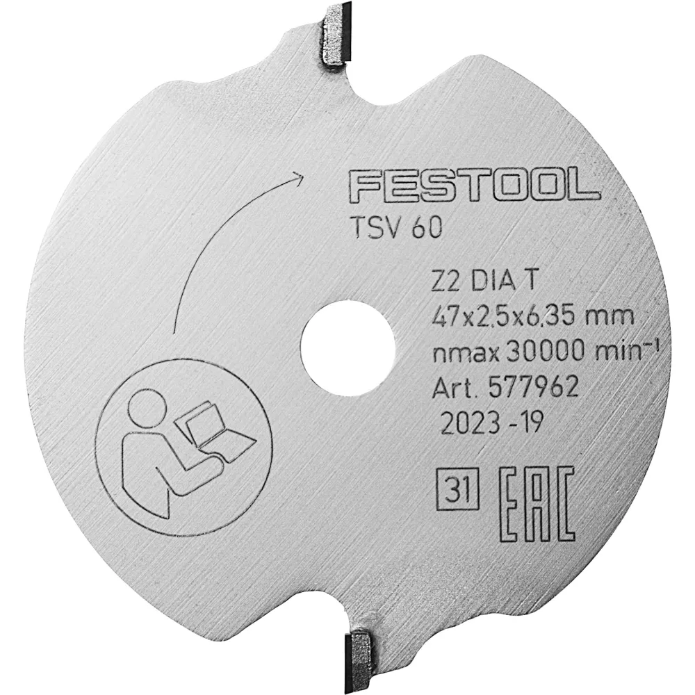 Festool Vorritz-Sägeblatt DIA 47 x 2,5 x 6,35 T2 WOOD FINE CUT SPECIAL - 577962