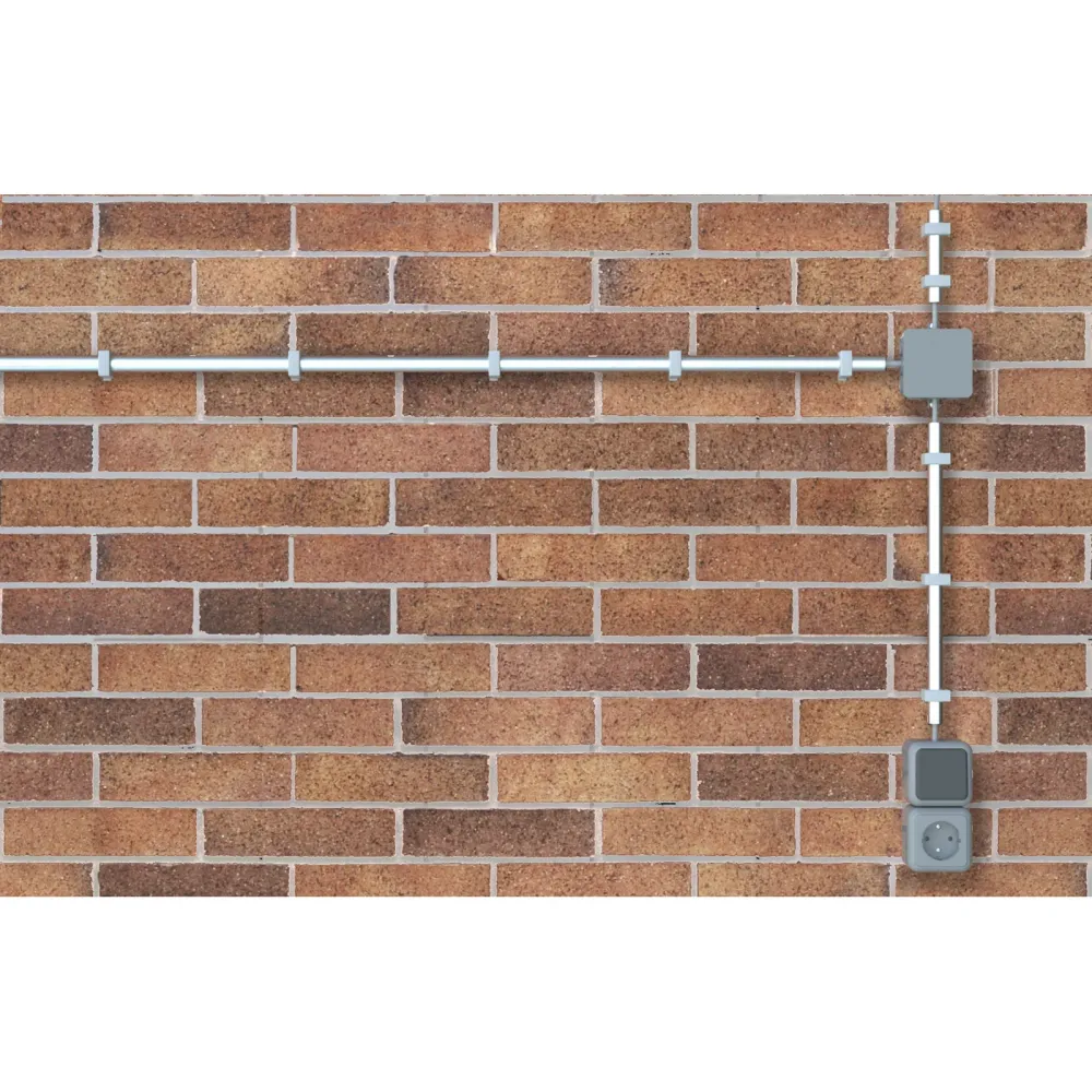 Fischer 50x Schelle SCH 16 - 23 GR grau - 068023